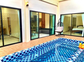 Cozy Private Pool Villa For Family - Halal